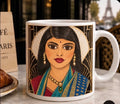 Princess Amira – Parisian Art Deco Mug – Original Artist Design