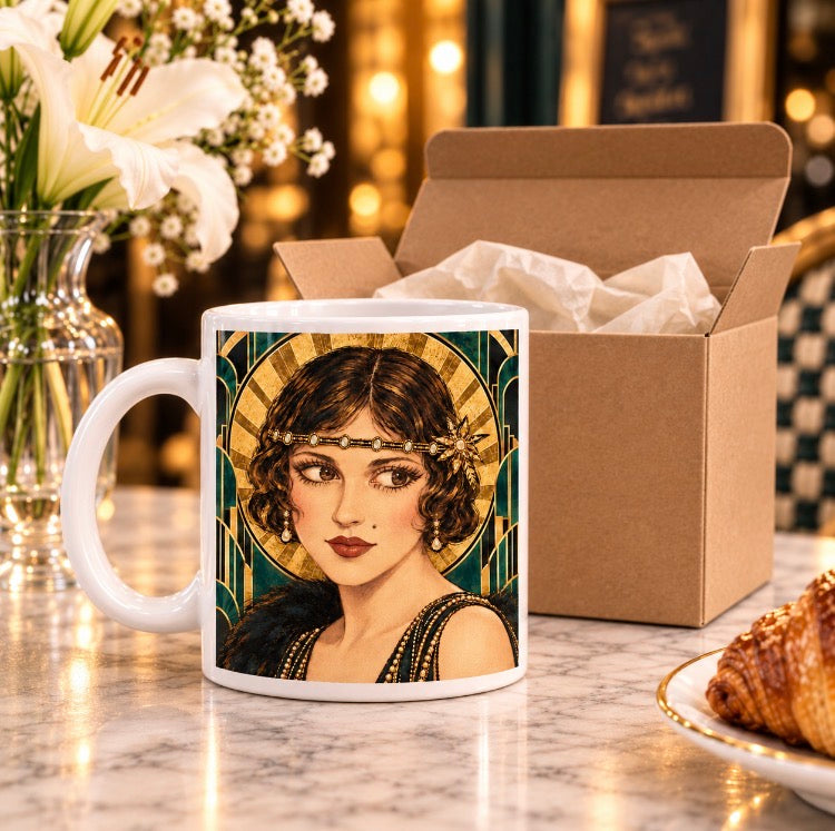Lucienne - Parisian Art Deco Mug