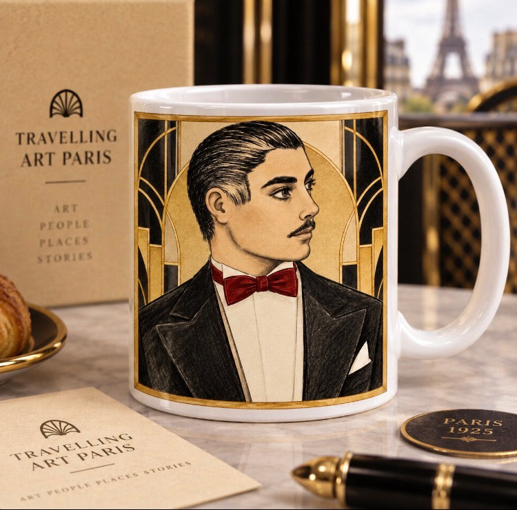 Marcel - Parisian Art Deco Mug.