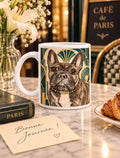 Gaspard - Parisian Art Deco dog mug