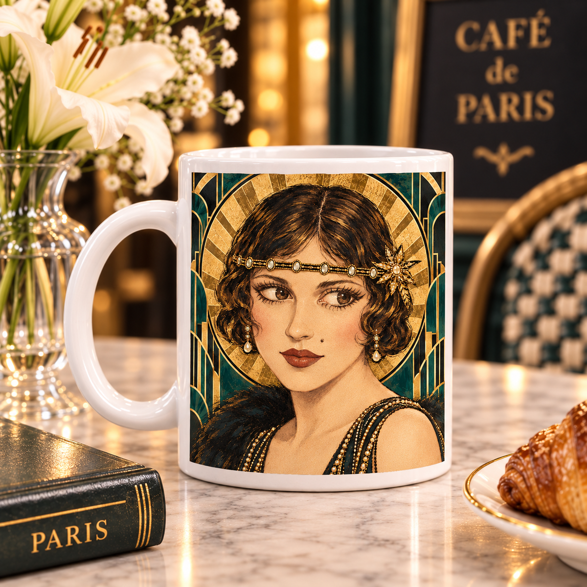 Lucienne - Parisian Art Deco Mug