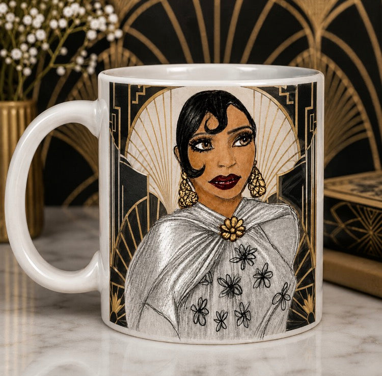 Josephine - Parisian Art Deco Mug – Original Artist Design.